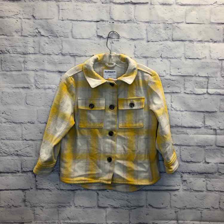 Old Navy Yellow Size 6 Girls Coat/Jacket