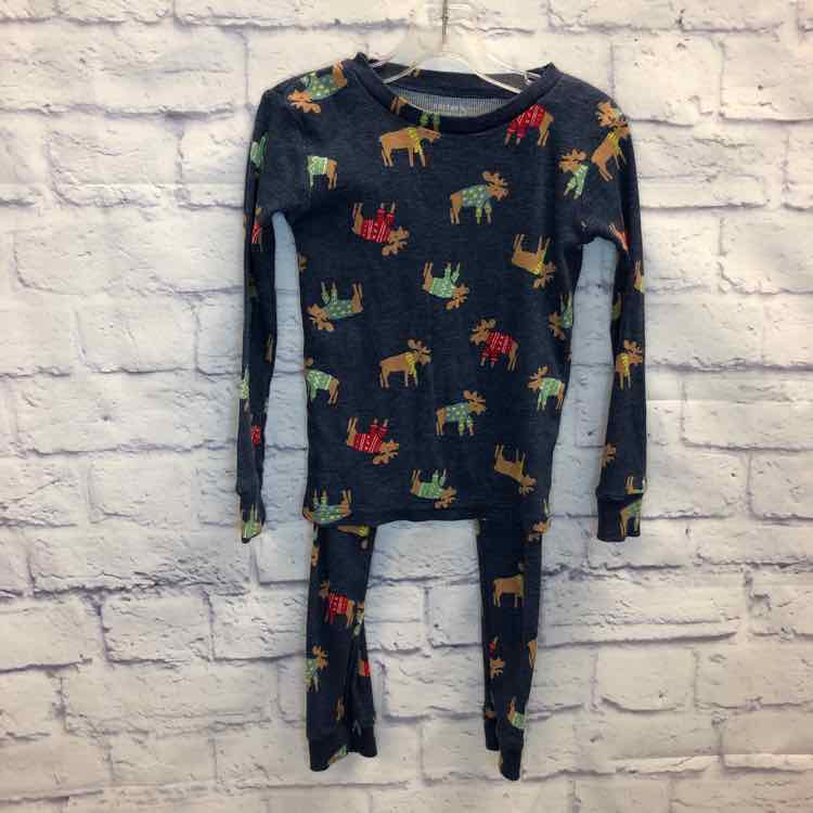 Just One You Blue Size 5 Boys Pajamas