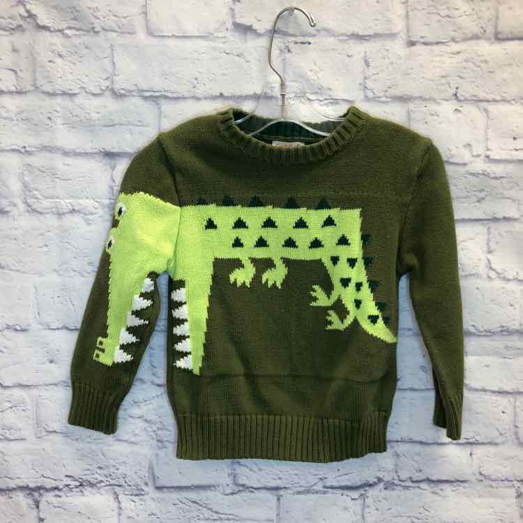 Cat & Jack Green Size 4T Boys Sweater