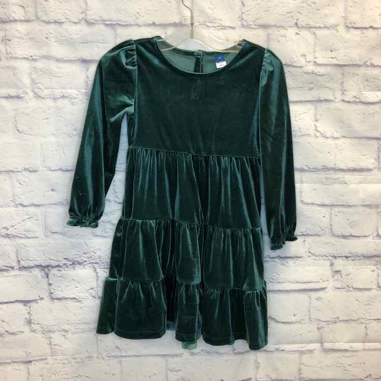 Old Navy Green Size 5 Girls Dress