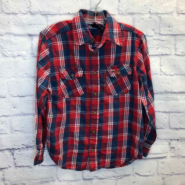 Wrangler Red Size 8 Boy Polo or Button Down