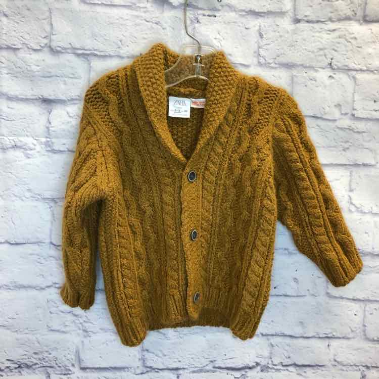 Zara Brown Size 9-12 Months Boys Sweater