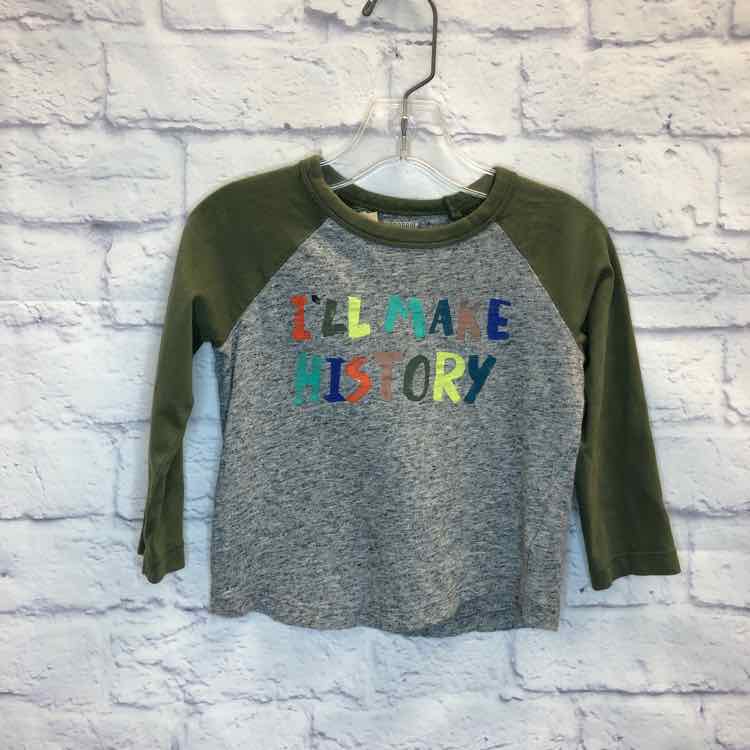 Gymboree Green Size 18-24 months Boys Long Sleeve Shirt