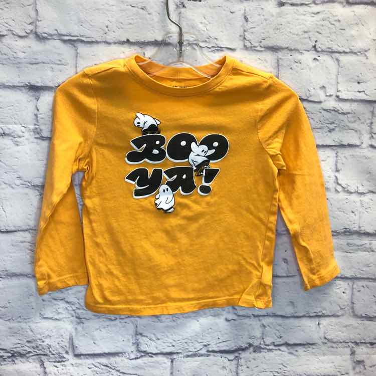 Old Navy Orange Size 4T Boys Long Sleeve Shirt