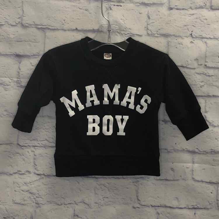 Black & White Size 12 Months Boys Sweatshirts/Hoodie