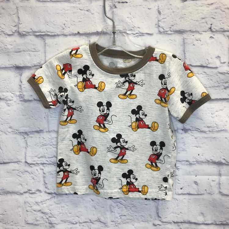 Disney Gray Size 12 Months Boys Short Sleeve Shirt