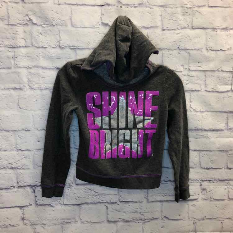 Justice Gray Size 10 Girls Sweatshirt/Hoodie