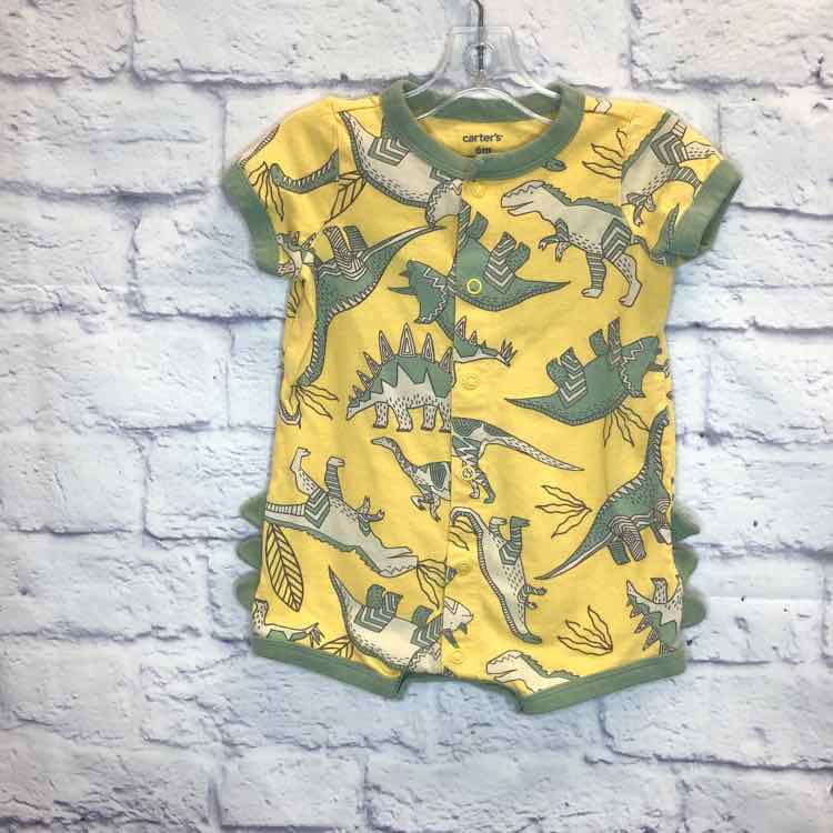 Carters Yellow Size 6 Months Boys Romper