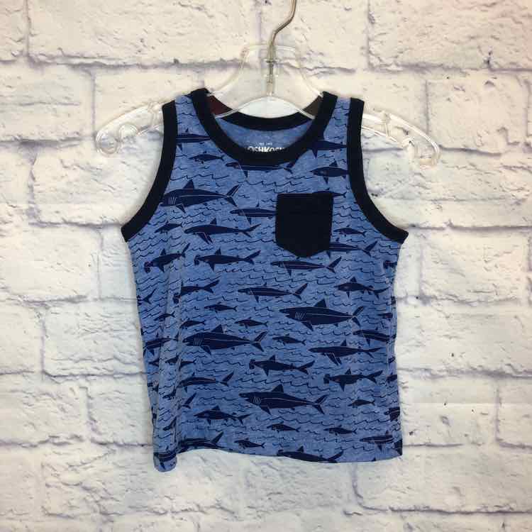 Oshkosh Blue Size 12 Months Boys Tank Top