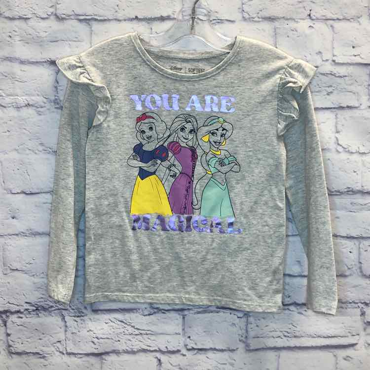 Disney Gray Size 6 Girls Long Sleeve Shirt