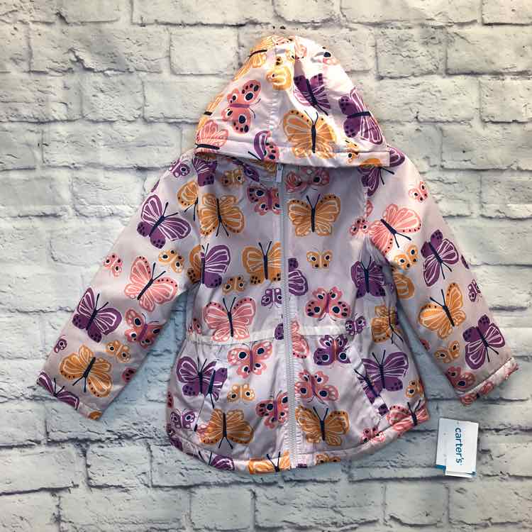 Carters Purple Size 5 Girls Coat/Jacket