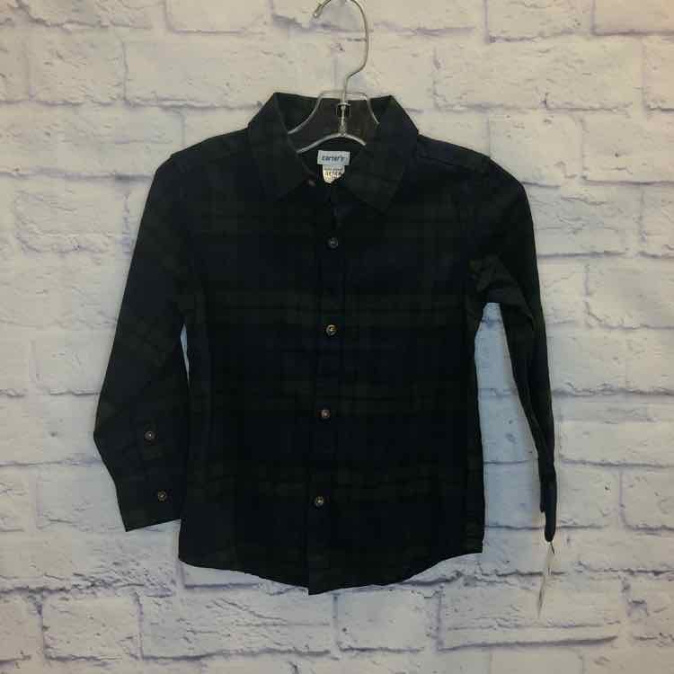 Carters Green Size 4T Boy Polo or Button Down