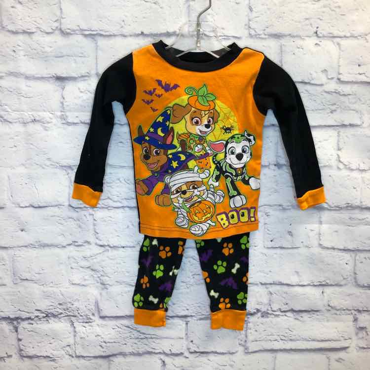 Paw Patrol Orange Size 2T Boys Pajamas