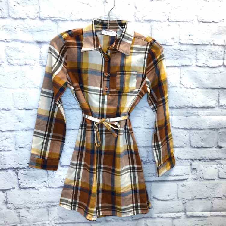 Childrens Place Brown Size 5 Girls Dress