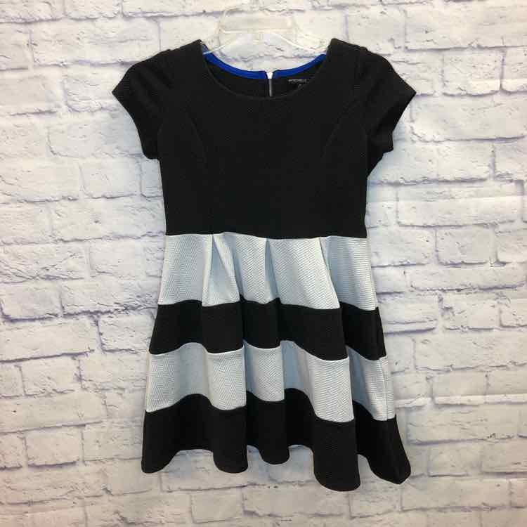 My Michelle Stripe Size 12 Girls Dress