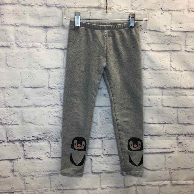 Tea Gray Size 6 Girls Leggings