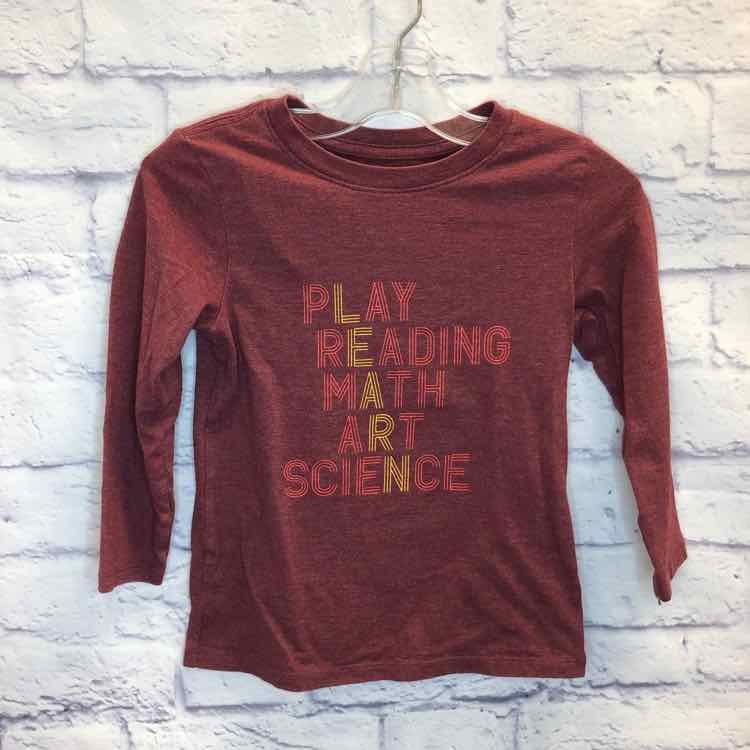 Old Navy Red Size 4T Boys Long Sleeve Shirt