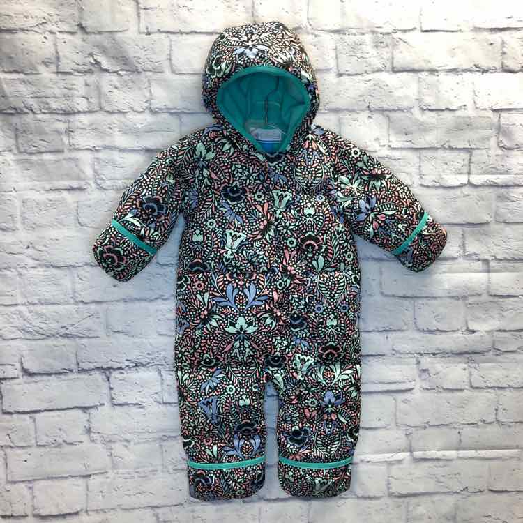 Columbia Floral Size 12-18 months Girls Snow Suit