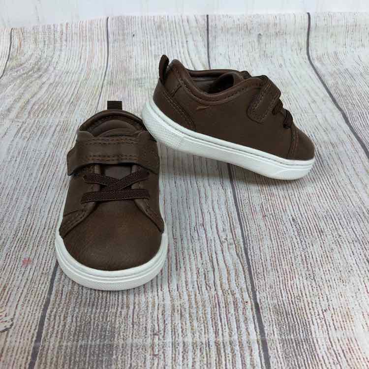 Just One You Brown Size 3 Boys Casual Shoes