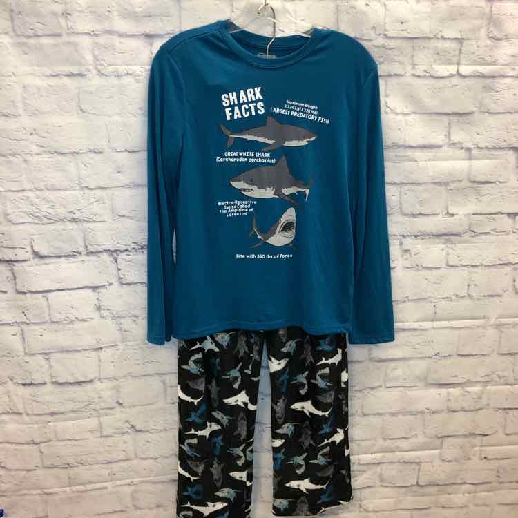 Wonder Nation Teal Size 14 Boys Pajamas