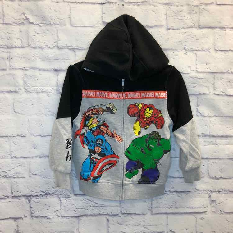Marvel Gray Size 5 Boys Coat/Jacket