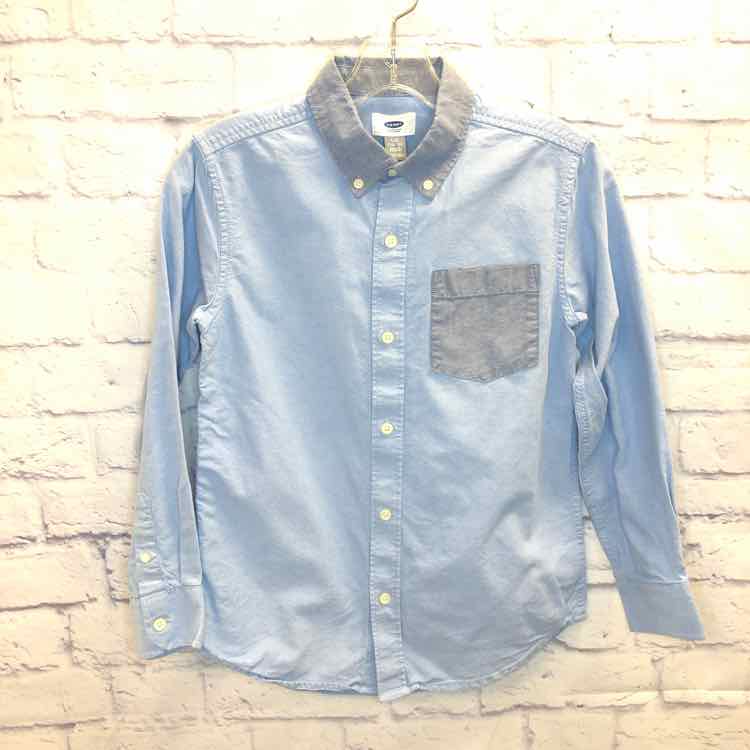Old Navy Blue Size 10 Boy Polo or Button Down