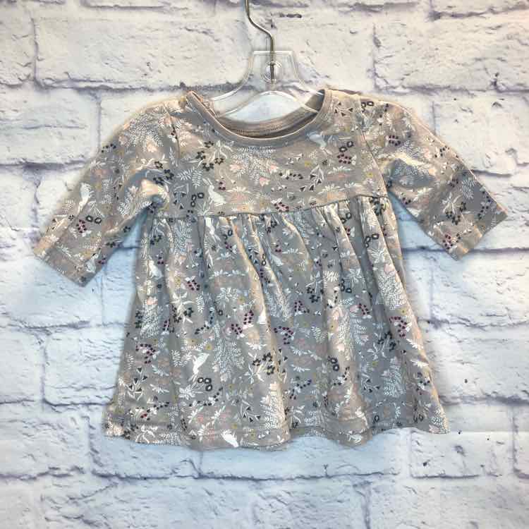 Old Navy Gray Size 0-3 Months Girls Dress