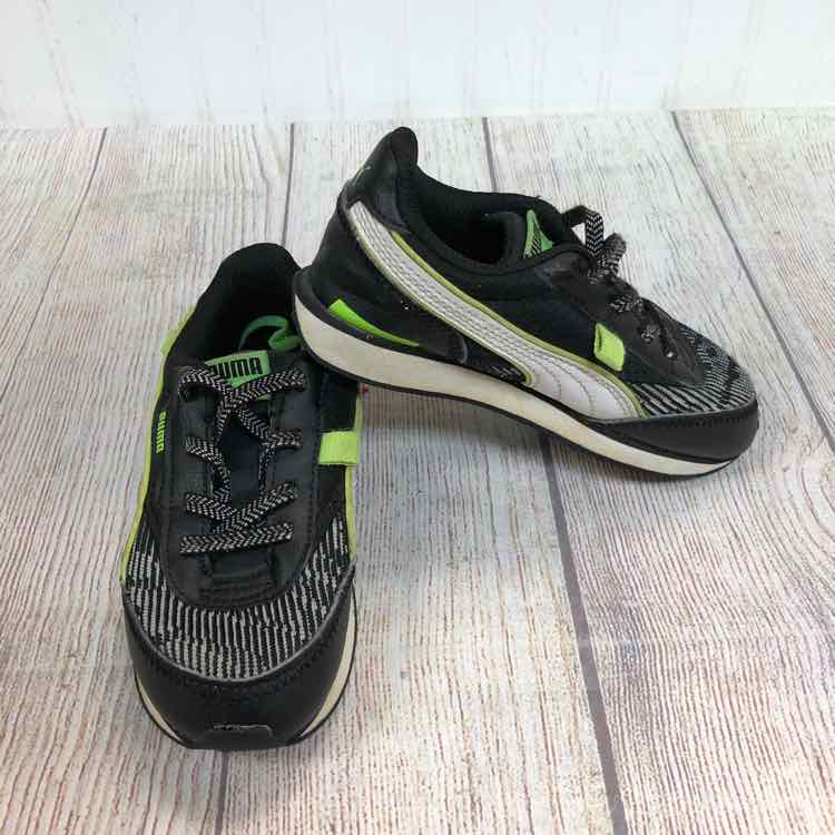 Puma Black Size 10 Boys Sneakers