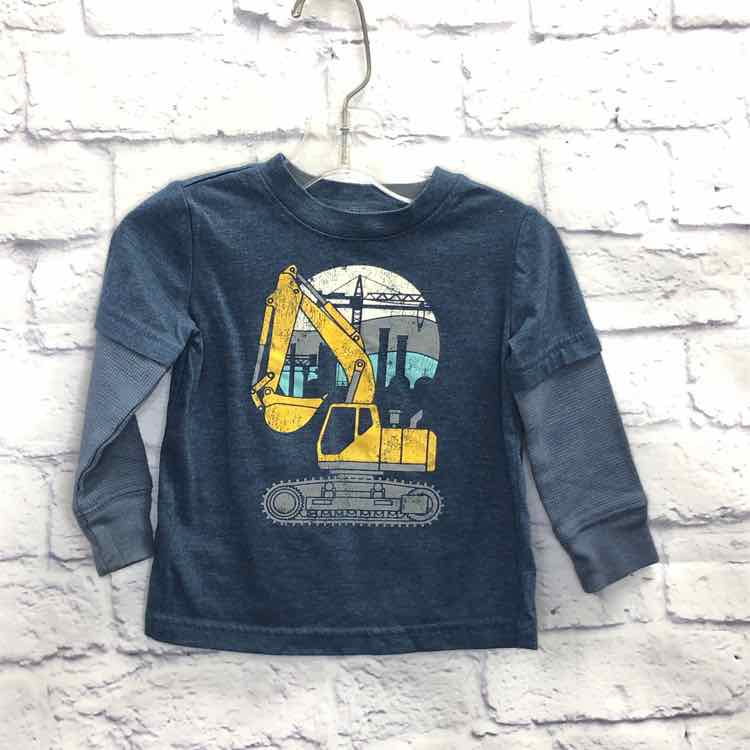 Jumping Beans Blue Size 18 Months Boys Long Sleeve Shirt