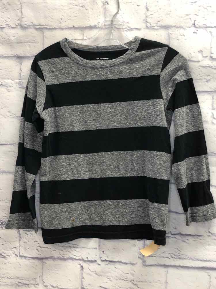 Childrens Place Stripe Size 5 Boys Long Sleeve Shirt