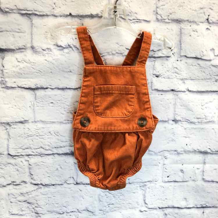 Cat & Jack Orange Size 0-3 Months Boys Romper