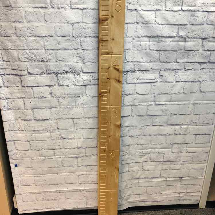 Houseworks Wood Ruler Growth Chart