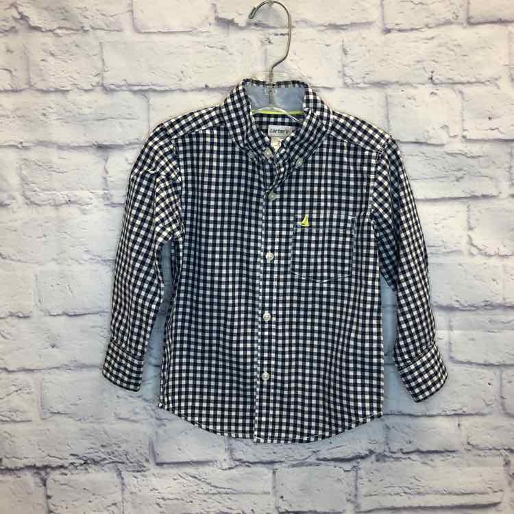 Carters Blue Size 2T Boy Polo or Button Down