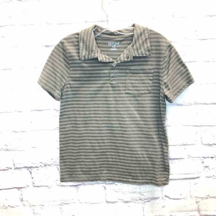Cat & Jack Gray Size 8 Boy Polo or Button Down