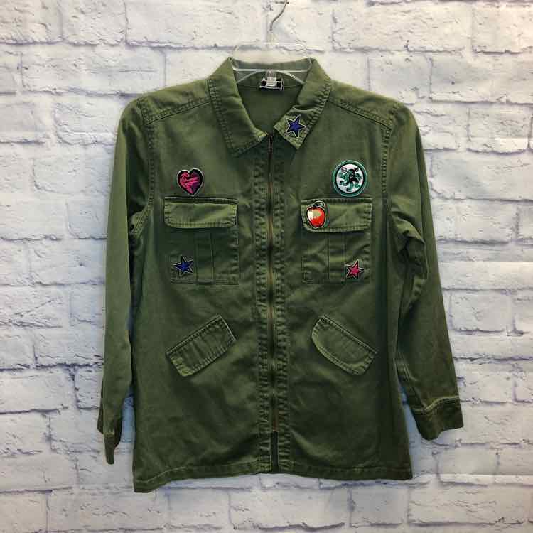 D-Signed Green Size 14 Girls Coat/Jacket