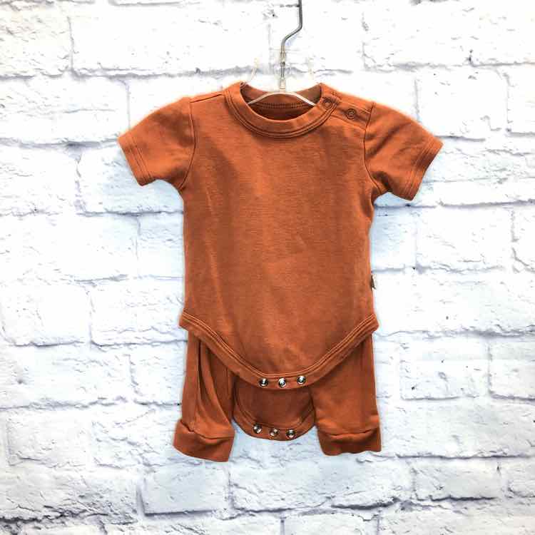 Goumi Orange Size 0-3 Months Boys 2 Piece Outfit