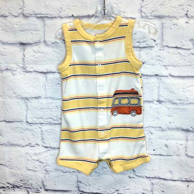 Carters Yellow Size 6 Months Boys Romper