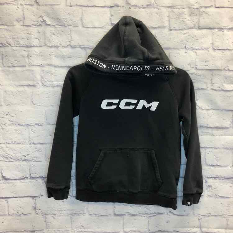CCM Black Size 10 Boys Sweatshirts/Hoodie