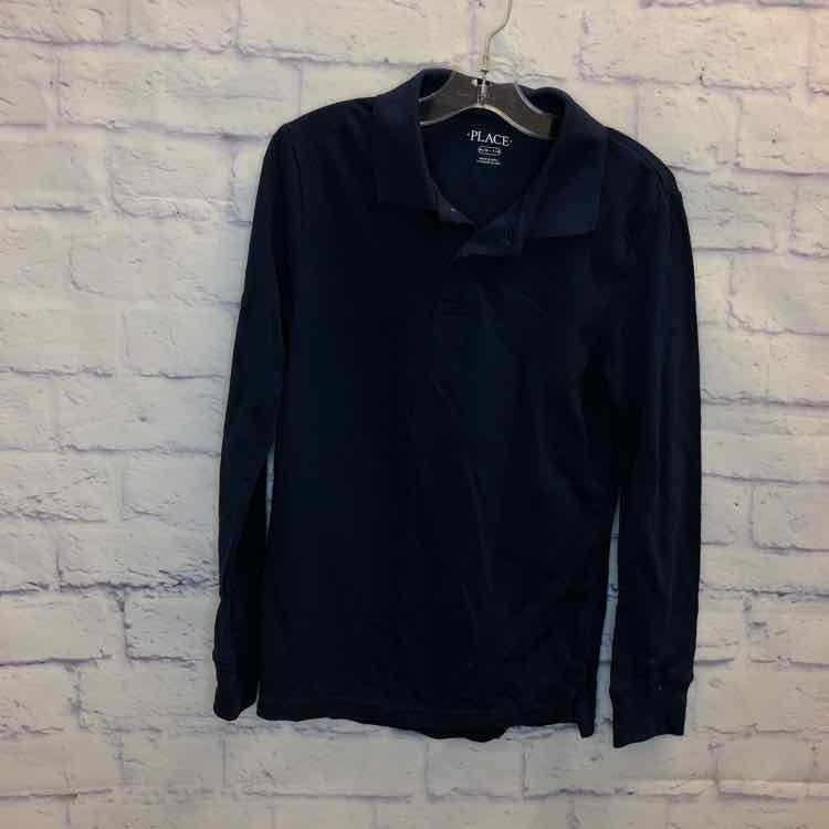 Childrens Place Navy Size 7 Boys Long Sleeve Shirt