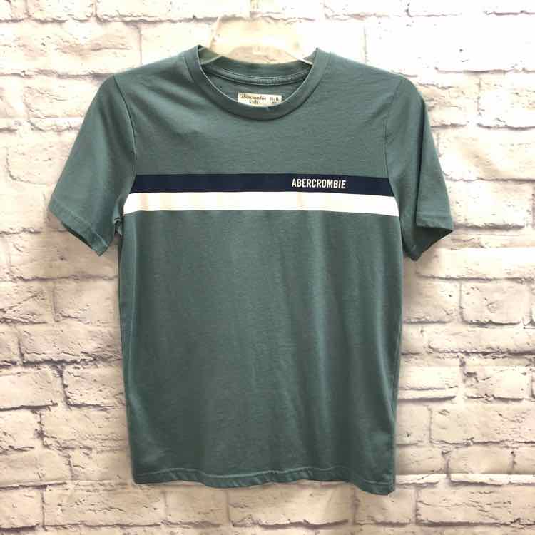 Abercrombie Green Size 16 Boys Short Sleeve Shirt
