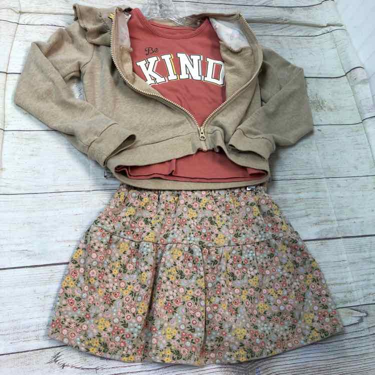 Members Mark Tan Size 6 Girls 3 Piece Outfit