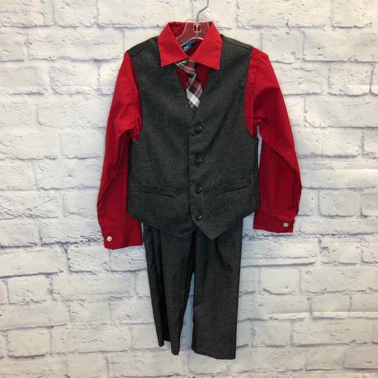 Izod Red Size 6 Boys 4 Piece Outfit