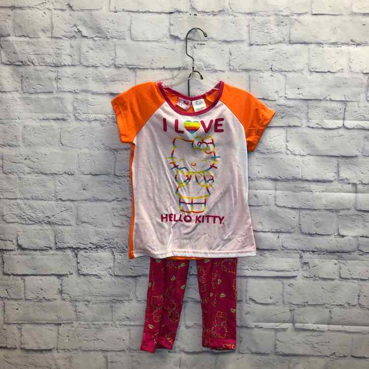 Hello Kitty Multi-Color Size 7 Girls Pajamas