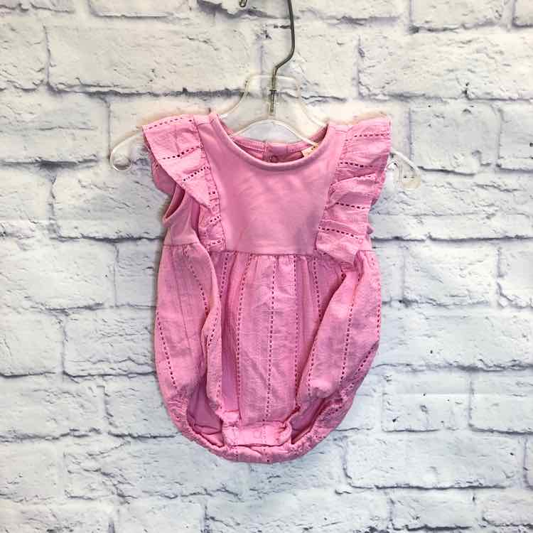 Cat & Jack Pink Size 0-3 Months Girls Romper