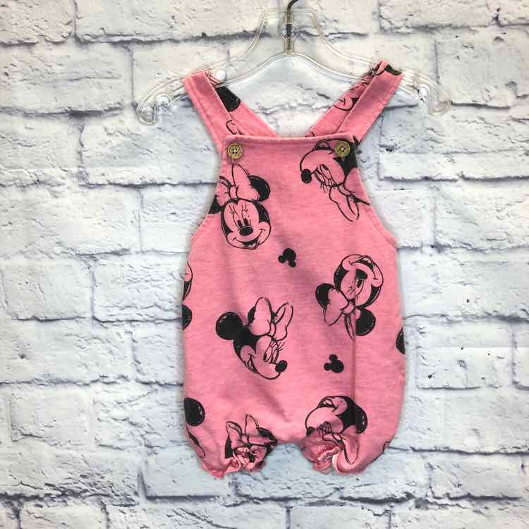 Disney Pink Size 6-9 Months Girls Shortall