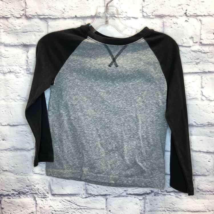 Jumping Beans Gray Size 4T Boys Long Sleeve Shirt