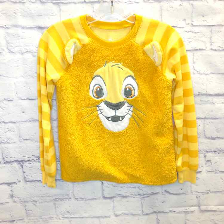 Disney Store Yellow Size 10 Girls Sweatshirt/Hoodie