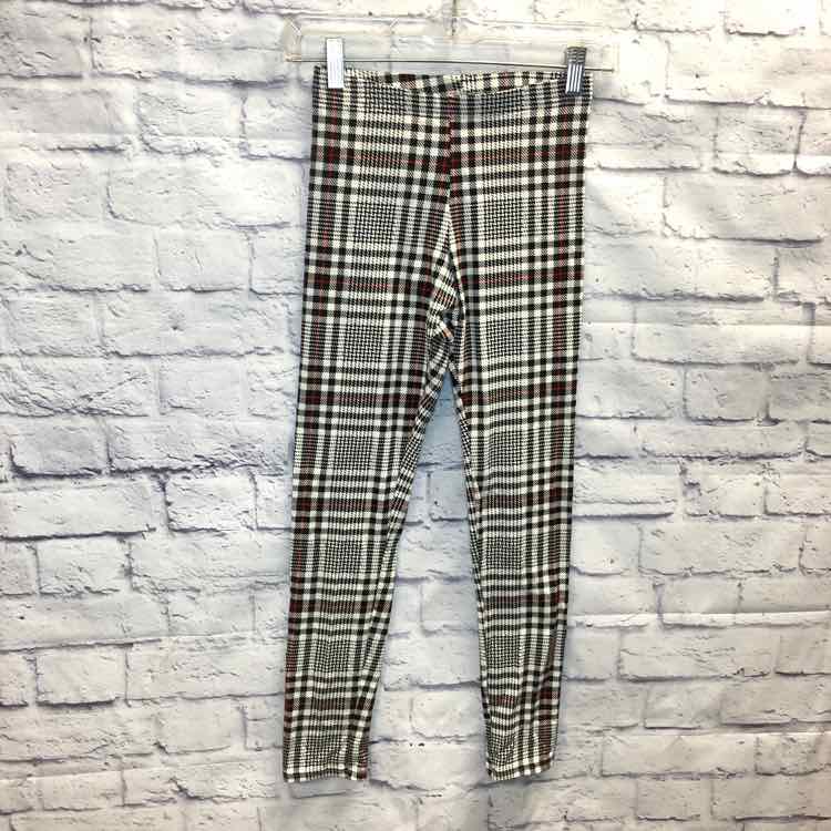 Old Navy Black & White Size 14 Girls Leggings