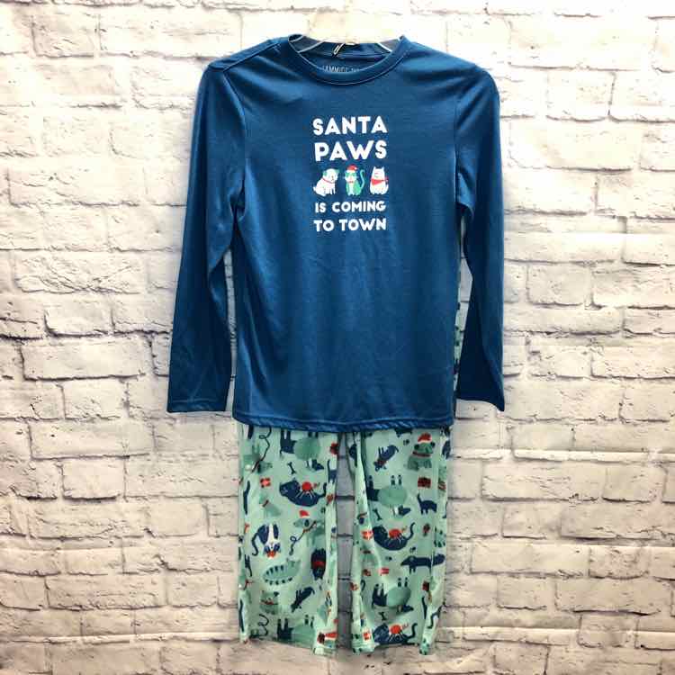 Jammies for your Families Blue Size 10 Boys Pajamas