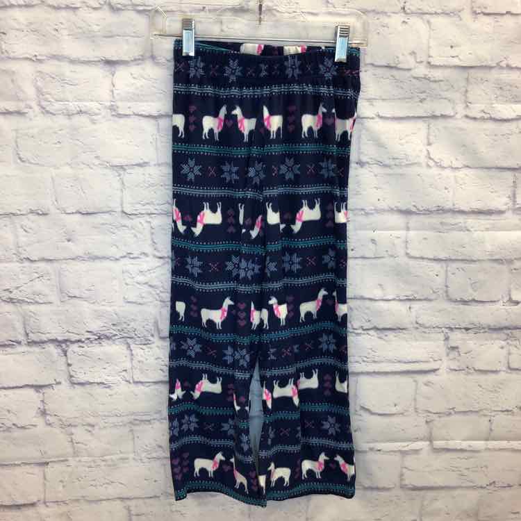 SO Navy Size 5 Fleece Girls Pajama Pants